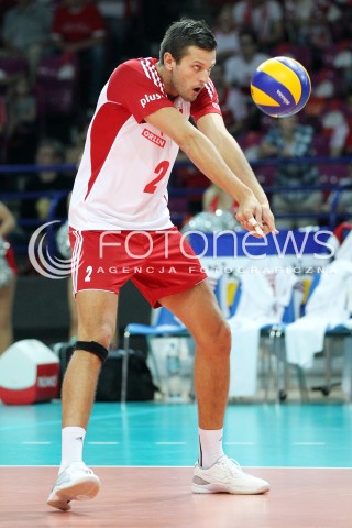  07.06.2013 WARSZAWA TORWAR<br />SIATKOWKA MEZCZYZN LIGA SWIATOWA 2013<br />FIVB VOLLEYBALL WORLD LEAGUE 2012 POLSKA - BRAZYLIA ( POLAND - BRAZIL )<br />N/Z MICHAL WINIARSKI SYLWETKA<br />  