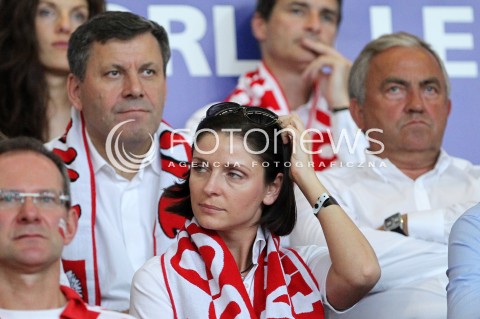  07.06.2013 WARSZAWA TORWAR<br />SIATKOWKA MEZCZYZN LIGA SWIATOWA 2013<br />FIVB VOLLEYBALL WORLD LEAGUE 2012 POLSKA - BRAZYLIA ( POLAND - BRAZIL )<br />N/Z JOANNA MUCHA MINISTER MINISTRA SPORTU I TURYSTYKI JANUSZ PIECHOCINSKI WICEPREMIER MINISTER GOSPODARKI MIROSLAW PRZEDPELSKI PZPS<br />  