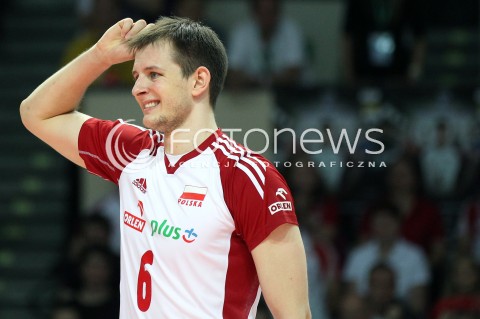  07.06.2013 WARSZAWA TORWAR<br />SIATKOWKA MEZCZYZN LIGA SWIATOWA 2013<br />FIVB VOLLEYBALL WORLD LEAGUE 2012 POLSKA - BRAZYLIA ( POLAND - BRAZIL )<br />N/Z BARTOSZ KUREK<br />  
