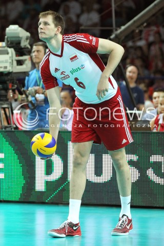  07.06.2013 WARSZAWA TORWAR<br />SIATKOWKA MEZCZYZN LIGA SWIATOWA 2013<br />FIVB VOLLEYBALL WORLD LEAGUE 2012 POLSKA - BRAZYLIA ( POLAND - BRAZIL )<br />N/Z BARTOSZ KUREK SYLWETKA<br />  