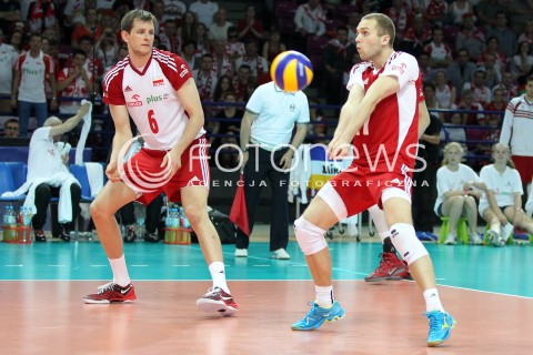  07.06.2013 WARSZAWA TORWAR<br />SIATKOWKA MEZCZYZN LIGA SWIATOWA 2013<br />FIVB VOLLEYBALL WORLD LEAGUE 2012 POLSKA - BRAZYLIA ( POLAND - BRAZIL )<br />N/Z PAWEL ZATORSKI <br />  