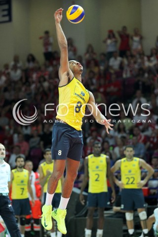  07.06.2013 WARSZAWA TORWAR<br />SIATKOWKA MEZCZYZN LIGA SWIATOWA 2013<br />FIVB VOLLEYBALL WORLD LEAGUE 2012 POLSKA - BRAZYLIA ( POLAND - BRAZIL )<br />N/Z ANDRZEJ WRONA <br />  