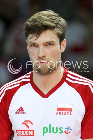 07.06.2013 WARSZAWA TORWAR<br />SIATKOWKA MEZCZYZN LIGA SWIATOWA 2013<br />FIVB VOLLEYBALL WORLD LEAGUE 2012 POLSKA - BRAZYLIA ( POLAND - BRAZIL )<br />N/Z ANDRZEJ WRONA GLOWKA<br />  