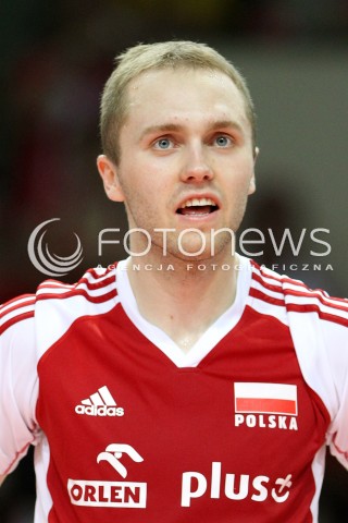 07.06.2013 WARSZAWA TORWAR<br />SIATKOWKA MEZCZYZN LIGA SWIATOWA 2013<br />FIVB VOLLEYBALL WORLD LEAGUE 2012 POLSKA - BRAZYLIA ( POLAND - BRAZIL )<br />N/Z PAWEL ZATORSKI SYLWETKA<br />  