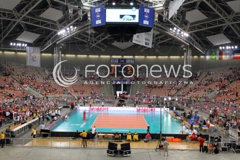  09.06.2013 LODZ ATLAS ARENA<br />SIATKOWKA MEZCZYZN LIGA SWIATOWA 2013<br />FIVB VOLLEYBALL WORLD LEAGUE 2012 POLSKA - BRAZYLIA ( POLAND - BRAZIL )<br />N/Z HALA ATLAS ARENA WIDOK PANORAMA<br /> 