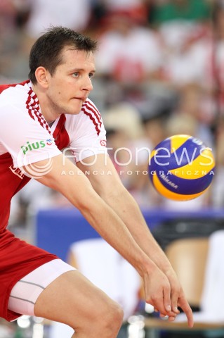  09.06.2013 LODZ ATLAS ARENA<br />SIATKOWKA MEZCZYZN LIGA SWIATOWA 2013<br />FIVB VOLLEYBALL WORLD LEAGUE 2012 POLSKA - BRAZYLIA ( POLAND - BRAZIL )<br />N/Z BARTOSZ KUREK SYLWETKA <br /> 