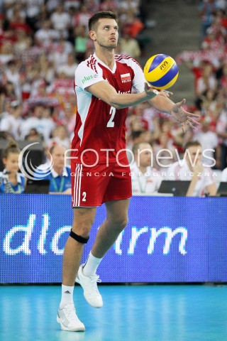 09.06.2013 LODZ ATLAS ARENA<br />SIATKOWKA MEZCZYZN LIGA SWIATOWA 2013<br />FIVB VOLLEYBALL WORLD LEAGUE 2012 POLSKA - BRAZYLIA ( POLAND - BRAZIL )<br />N/Z MICHAL WINIARSKI SYLWETKA <br /> 