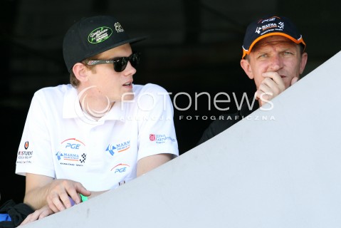  16.06.2013 RZESZOW ZUZEL SPEEDWAY ENEA EKSTRALIGA MECZ PGE MARMA RZESZOW - UNIBAX TORUN <br />
N/Z DENNIS ANDERSSON (L) DARIUSZ SLEDZE TRENER (P)<br />
 