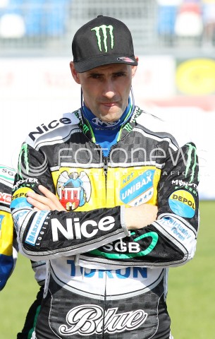  16.06.2013 RZESZOW ZUZEL SPEEDWAY ENEA EKSTRALIGA MECZ PGE MARMA RZESZOW - UNIBAX TORUN <br />
N/Z TOMASZ GOLLOB SYLWETKA <br />
 