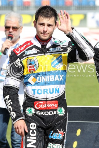  16.06.2013 RZESZOW ZUZEL SPEEDWAY ENEA EKSTRALIGA MECZ PGE MARMA RZESZOW - UNIBAX TORUN <br />
N/Z EMIL PULCZYNSKI SYLWETKA <br />
 