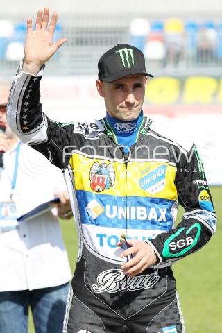  16.06.2013 RZESZOW ZUZEL SPEEDWAY ENEA EKSTRALIGA MECZ PGE MARMA RZESZOW - UNIBAX TORUN <br />
N/Z TOMASZ GOLLOB SYLWETKA <br />
 