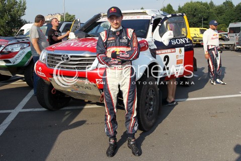  21.06.2013 RZESZOW RAJD BAJA CARPATHIA 2013<br />N/Z ADAM MALYSZ SYLWETKA <br /> 