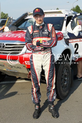  21.06.2013 RZESZOW RAJD BAJA CARPATHIA 2013<br />N/Z ADAM MALYSZ SYLWETKA <br /> 