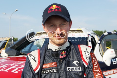  21.06.2013 RZESZOW RAJD BAJA CARPATHIA 2013<br />N/Z ADAM MALYSZ SYLWETKA <br /> 