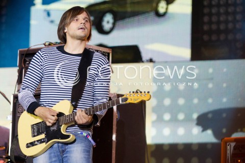  28.06.2013 RZESZOW<br />
EUROPEJSKI STADION KULTURY W RZESZOWIE<br />
KONCERT INAUGURUJACY ZJEDNOCZENI W ROZNORODNOSCI<br />
N/Z MICHAL KOWALONEK ZESPOL MYSLOVITZ <br />
 