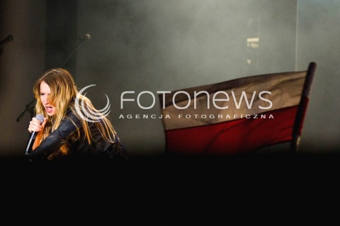  28.06.2013 RZESZOW<br />
EUROPEJSKI STADION KULTURY W RZESZOWIE<br />
KONCERT INAUGURUJACY ZJEDNOCZENI W ROZNORODNOSCI<br />
GWIAZDA KONCERTU ZESPOL GUANO APES<br />
N/Z SANDRA NASIC ZESPOL GUANO APES <br />
 