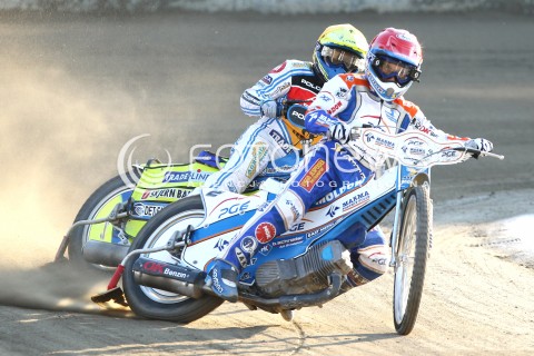  04.07.2013 RZESZOW ZUZEL SPEEDWAY ENEA EKSTRALIGA MECZ PGE MARMA RZESZOW - FOGO UNIA LESZNO <br />N/Z NICKI PEDERSEN (CZERWONY), KENNETH BJERRE (ZOLTY)<br /> 