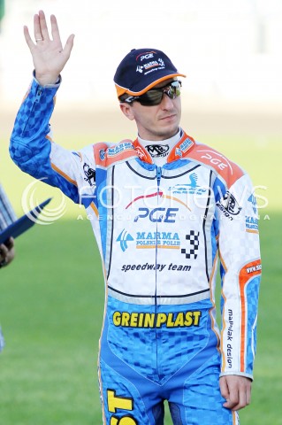  04.07.2013 RZESZOW ZUZEL SPEEDWAY ENEA EKSTRALIGA MECZ PGE MARMA RZESZOW - FOGO UNIA LESZNO <br />N/Z GRZEGORZ WALASEK SYLWETKA<br /> 