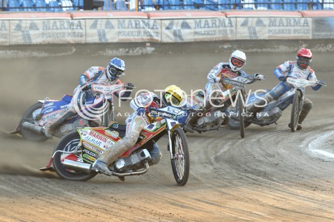  04.07.2013 RZESZOW ZUZEL SPEEDWAY ENEA EKSTRALIGA MECZ PGE MARMA RZESZOW - FOGO UNIA LESZNO <br />N/Z PIOTR PAWLICKI (ZOLTY), RAFAL OKONIEWSKI (CZERWONY), PRZEMYSLAW PAWLICKI (BIALY), DAWID LAMPART (NIEBIESKI)<br /> 