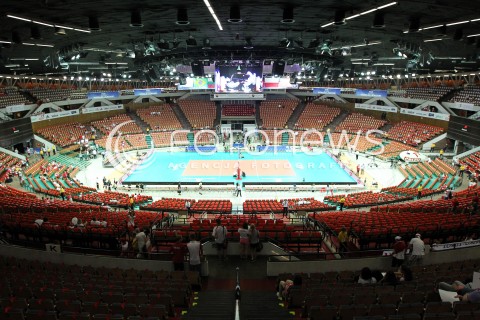  05.07.2013 KATOWICE SPODEK<br />SIATKOWKA MEZCZYZN LIGA SWIATOWA 2013<br />FIVB VOLLEYBALL WORLD LEAGUE 2013 POLSKA - USA <br />N/Z HALA SPODEK WIDOK PANORAMA VIEW <br /> 