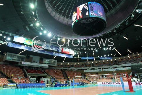  05.07.2013 KATOWICE SPODEK<br />SIATKOWKA MEZCZYZN LIGA SWIATOWA 2013<br />FIVB VOLLEYBALL WORLD LEAGUE 2013 POLSKA - USA <br />N/Z HALA SPODEK WIDOK PANORAMA VIEW <br /> 