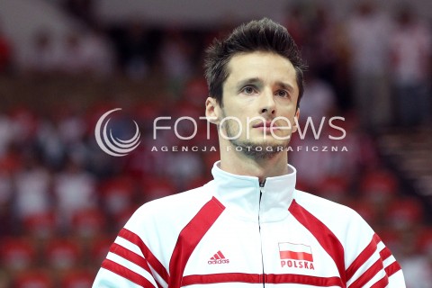  05.07.2013 KATOWICE SPODEK<br />SIATKOWKA MEZCZYZN LIGA SWIATOWA 2013<br />FIVB VOLLEYBALL WORLD LEAGUE 2013 POLSKA - USA <br />N/Z LUKASZ ZYGADLO <br /> 
