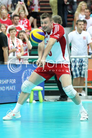  05.07.2013 KATOWICE SPODEK<br />SIATKOWKA MEZCZYZN LIGA SWIATOWA 2013<br />FIVB VOLLEYBALL WORLD LEAGUE 2013 POLSKA - USA <br />N/Z KRZYSZTOF IGNACZAK SYLWETKA <br /> 