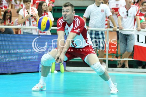  05.07.2013 KATOWICE SPODEK<br />SIATKOWKA MEZCZYZN LIGA SWIATOWA 2013<br />FIVB VOLLEYBALL WORLD LEAGUE 2013 POLSKA - USA <br />N/Z KRZYSZTOF IGNACZAK SYLWETKA <br /> 