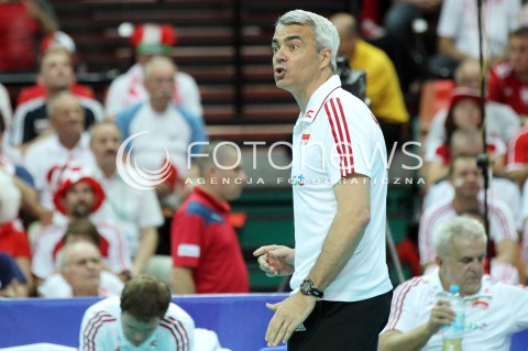  05.07.2013 KATOWICE SPODEK<br />SIATKOWKA MEZCZYZN LIGA SWIATOWA 2013<br />FIVB VOLLEYBALL WORLD LEAGUE 2013 POLSKA - USA <br />N/Z ANDREA ANASTASI TRENER ( HEAD COACH )  <br /> 