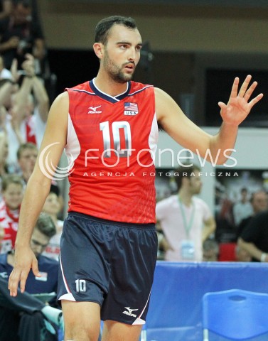  05.07.2013 KATOWICE SPODEK<br />SIATKOWKA MEZCZYZN LIGA SWIATOWA 2013<br />FIVB VOLLEYBALL WORLD LEAGUE 2013 POLSKA - USA <br />N/Z ANTONIO CIARELLI <br /> 