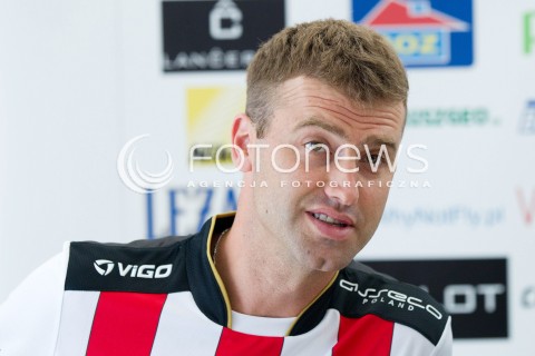  18.07.2013 RZESZOW SIATKOWKA<br />KONFERENCJA PRASOWA Z NOWYM PRZYJMUJACYM ASSECO RESOVIA - PETEREM VERESEM<br />N/Z PETER VERES<br /> 