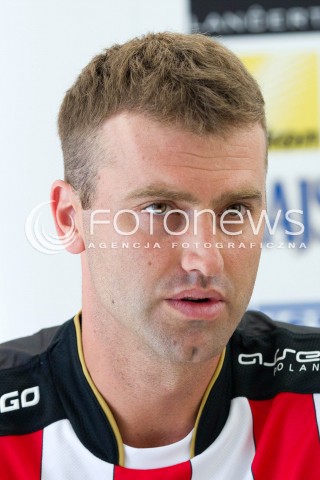  18.07.2013 RZESZOW SIATKOWKA<br />KONFERENCJA PRASOWA Z NOWYM PRZYJMUJACYM ASSECO RESOVIA - PETEREM VERESEM<br />N/Z PETER VERES<br /> 