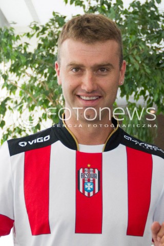  18.07.2013 RZESZOW SIATKOWKA<br />KONFERENCJA PRASOWA Z NOWYM PRZYJMUJACYM ASSECO RESOVIA - PETEREM VERESEM<br />N/Z PETER VERES<br /> 