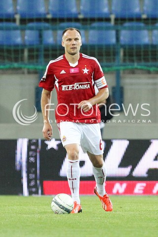  19.07.2013 KRAKOW <br />PILKA NOZNA POLSKA T-MOBILE EKSTRAKLASA SEZON 2013/2014 FOOTBALL POLISH EKSTRAKLASA SEASON 2013/2014 WISLA KRAKOW - GORNIK ZABRZE<br />N/Z ARKADIUSZ GLOWACKI SYLWETKA <br /> 