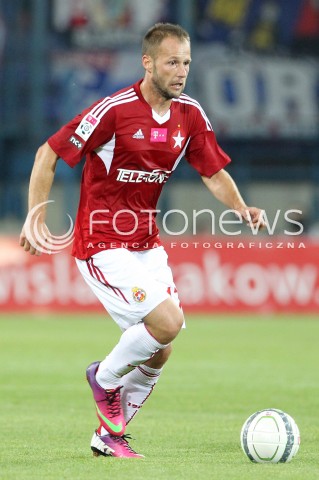  19.07.2013 KRAKOW <br />PILKA NOZNA POLSKA T-MOBILE EKSTRAKLASA SEZON 2013/2014 FOOTBALL POLISH EKSTRAKLASA SEASON 2013/2014 WISLA KRAKOW - GORNIK ZABRZE<br />N/Z OSTOJA STJEPANOVIC SYLWETKA <br /> 