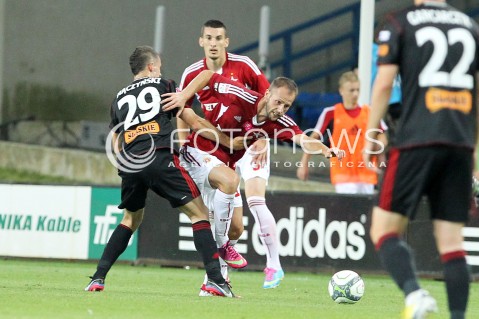  19.07.2013 KRAKOW <br />PILKA NOZNA POLSKA T-MOBILE EKSTRAKLASA SEZON 2013/2014 FOOTBALL POLISH EKSTRAKLASA SEASON 2013/2014 WISLA KRAKOW - GORNIK ZABRZE<br />N/Z OSTOJA STJEPANOVIC KRZYSZTOF MACZYNSKI <br /> 