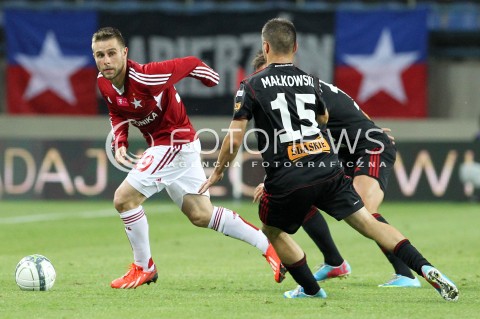  19.07.2013 KRAKOW <br />PILKA NOZNA POLSKA T-MOBILE EKSTRAKLASA SEZON 2013/2014 FOOTBALL POLISH EKSTRAKLASA SEASON 2013/2014 WISLA KRAKOW - GORNIK ZABRZE<br />N/Z PATRYK MALECKI MACIEJ MALKOWSKI <br /> 