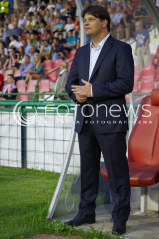  26.07.2013 LODZ PILKA NOZNA T-MOBILE EKSTRAKLASA SEZON 2013/2014 FOOTBALL POLISH EKSTRAKLASA SEASON WIDZEW LODZ - ZAWISZA BYDGOSZCZ N/Z RADOSLAW MROCZKOWSKI SYLWETKA   
