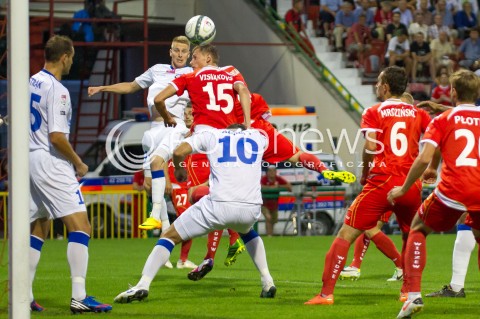  26.07.2013 LODZ PILKA NOZNA T-MOBILE EKSTRAKLASA SEZON 2013/2014 FOOTBALL POLISH EKSTRAKLASA SEASON WIDZEW LODZ - ZAWISZA BYDGOSZCZ N/Z EDUARDAS VISNAKOVS  