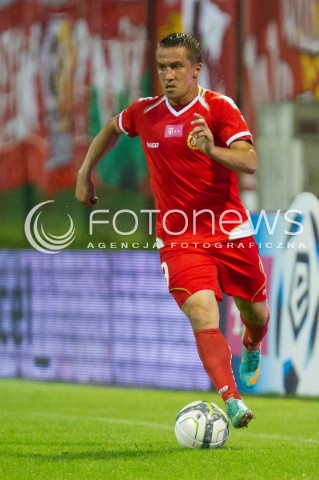  26.07.2013 LODZ PILKA NOZNA T-MOBILE EKSTRAKLASA SEZON 2013/2014 FOOTBALL POLISH EKSTRAKLASA SEASON WIDZEW LODZ - ZAWISZA BYDGOSZCZ N/Z MARCIN KACZMAREK SYLWETKA  