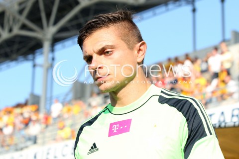  29.07.2013 KRAKOW <br />PILKA NOZNA POLSKA T-MOBILE EKSTRAKLASA SEZON 2013/2014 FOOTBALL POLISH EKSTRAKLASA SEASON 2013/2014 KORONA KIELCE - WISLA KRAKOW<br />N/Z MICHAL MISKIEWICZ<br /> 