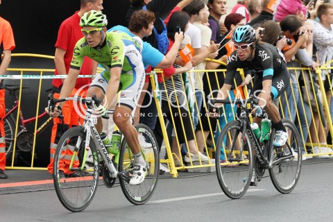  30.07.2013 RZESZOW <br />70 TOUR DE POLOGNE<br />ETAP 3 META W RZESZOWIE<br />N/Z CAMERON WURF<br /> 