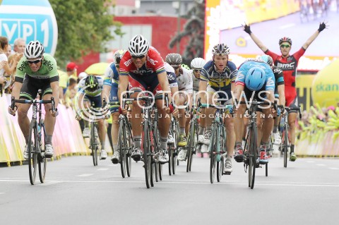  30.07.2013 RZESZOW <br />70 TOUR DE POLOGNE<br />ETAP 3 META W RZESZOWIE<br />N/Z THOR HUSHOVD META<br /> 