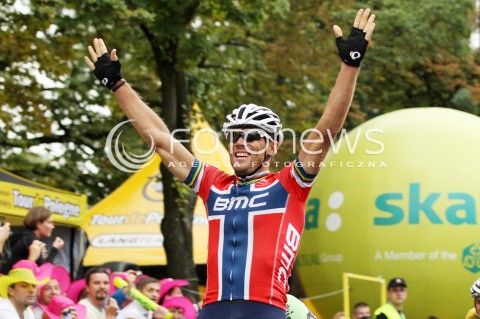  30.07.2013 RZESZOW <br />70 TOUR DE POLOGNE<br />ETAP 3 META W RZESZOWIE<br />N/Z THOR HUSHOVD RADOSC WYGRANA<br /> 