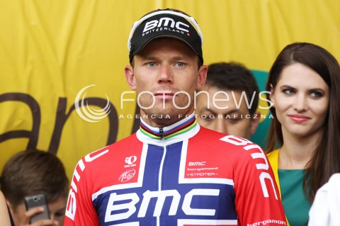  30.07.2013 RZESZOW <br />70 TOUR DE POLOGNE<br />ETAP 3 META W RZESZOWIE<br />N/Z THOR HUSHOVD <br /> 