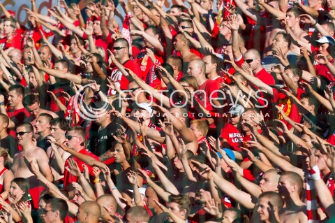  03.08.2013 LODZ PILKA NOZNA T-MOBILE EKSTRAKLASA SEZON 2013/2014 FOOTBALL POLISH EKSTRAKLASA SEASON WIDZEW LODZ - KORONA KIELCE N/Z   