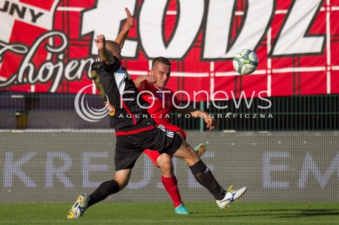  03.08.2013 LODZ PILKA NOZNA T-MOBILE EKSTRAKLASA SEZON 2013/2014 FOOTBALL POLISH EKSTRAKLASA SEASON WIDZEW LODZ - KORONA KIELCE N/Z MARCIN KACZMAREK  
