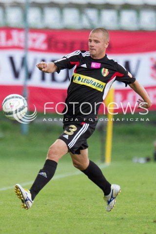  03.08.2013 LODZ PILKA NOZNA T-MOBILE EKSTRAKLASA SEZON 2013/2014 FOOTBALL POLISH EKSTRAKLASA SEASON WIDZEW LODZ - KORONA KIELCE N/Z KUZERA KAMIL SYLWETKA  