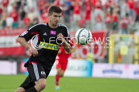  03.08.2013 LODZ PILKA NOZNA T-MOBILE EKSTRAKLASA SEZON 2013/2014 FOOTBALL POLISH EKSTRAKLASA SEASON WIDZEW LODZ - KORONA KIELCE N/Z LENARTOWSKI ARTUR  