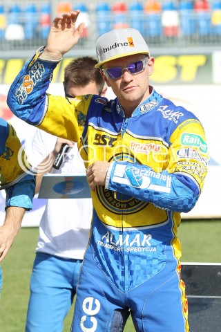  04.08.2013 RZESZOW ZUZEL SPEEDWAY ENEA EKSTRALIGA MECZ PGE MARMA RZESZOW - STAL GORZOW WIELKOPOLSKI <br />N/Z KRZYSZTOF KASPRZAK SYLWETKA<br /> 